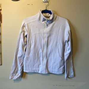 Lululemon size 6 off white jacket.